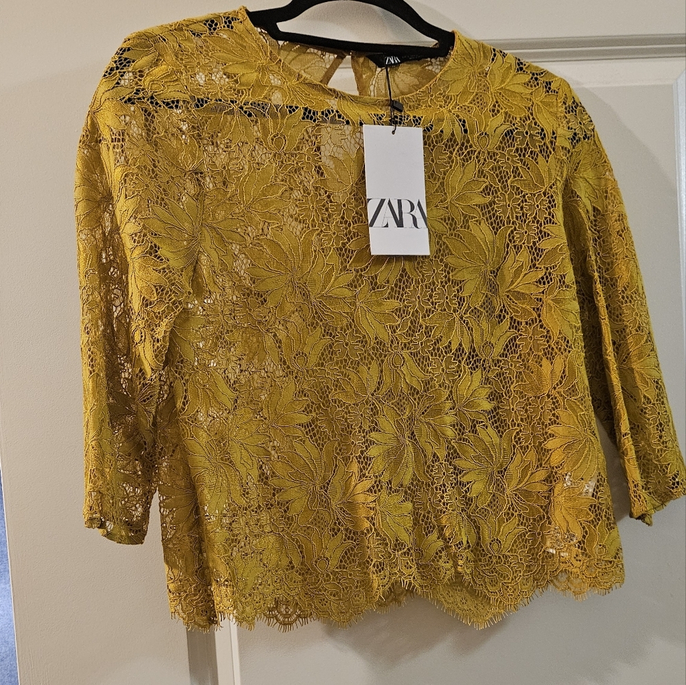 Zara Lace Blouse